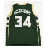 Autographed Giannis Antetokounmpo Jersey