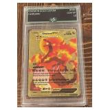 Pokï¿½mon Gold Custom Charizard Card