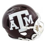 Autographed Johnny Manziel Texas A&M Helmet