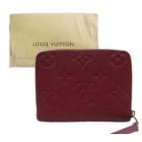 Louis Vuitton Small Red Coin Wallet
