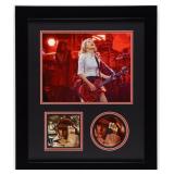 Autographed Taylor Swift CD Display