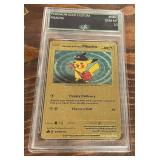 Pokï¿½mon Gold Custom Pikachu Card