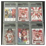 Random Graded Patrick Mahomes II Football Cards