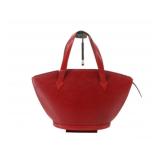 Louis Vuitton Red Epi Handbag