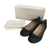 Chloe Green Flats