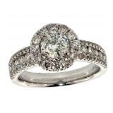 14kt Gold 1.67 ct Round Diamond Ring