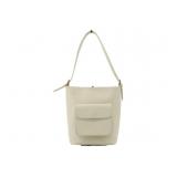Burberry White Leather Shoulder Bag