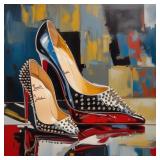 Red Bottoms 1 Signed LTD EDT by VAN GOGH LIMITED