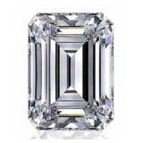 Emerald Cut 4.00 Carat VS2 Lab Diamond