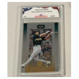 1996 Donruss Leaf #21 Mark McGwire Card