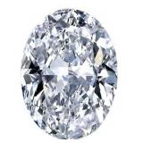 Oval Cut 3.38 Carat VS1 Lab Diamond