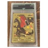 Pokï¿½mon Gold Custom Charizard Card
