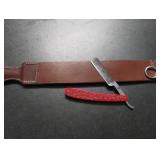 Hen & Rooster Blue Bone Razor Knife