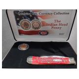 Case Indian Head Penny Knife