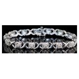 Quality 1/4 ct Natural Diamond Bracelet