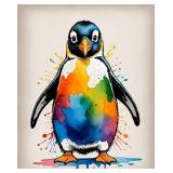 Penguin I Limited Edition Hand Signed by Charis