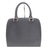 Louis Vuitton Black Epi Leather Handbag