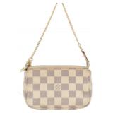 Louis Vuitton Light Damier Mini Pochette Bag