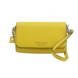 Kate Spade Yellow Leather Shoulder Bag
