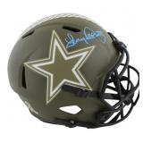 Autographed Tony Dorsett Cowboys Helmet