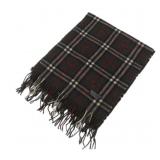Burberry Black & Red Nova Check Scarf