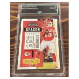 2020 Contenders #2 Patrick Mahomes Card