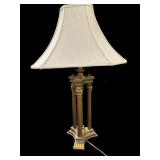 Pair Pillar Style  Lamps