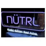 Color Changing Neon Advertisement Sign
