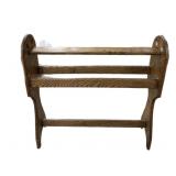 Oak Quilt Rack