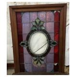 Huge Stained Glass Decor-Needs Repair