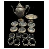 16 Pc Silver Plated Collection