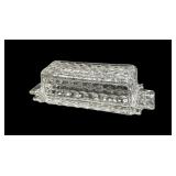 Vintage Fostoria Covered Butter Dish