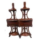 Pair 27 ï¿½ Corner Wall Hanging Shelves