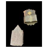 Old & Rare Celtic Match Holder & Steeple Penny