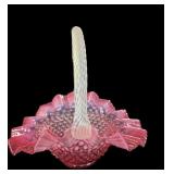 10 ï¿½ Fenton Hobnail Basket