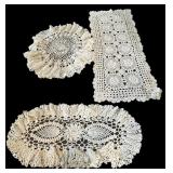 (12) Estate Doilies-Clean & Stain Free