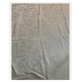 60 x 120 White Pumpkin Table Cloth & (3) Fall