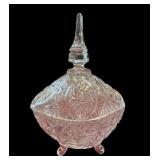 Crystal Candy Dish wï¿½ Lid