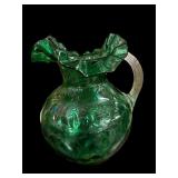 Fenton Inverted Thumbprint Pitcher