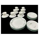 38 Pc Corelle Calloway Ivy Dish Set