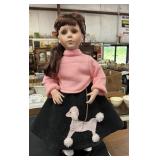 24 ï¿½ Doll wï¿½ Poodle Dress