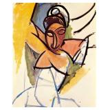 A Girl From Avignon LTD EDT Giclee Pablo Picasso