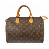 LOUIS VUITTON Monogram Speedy 30 Handbag