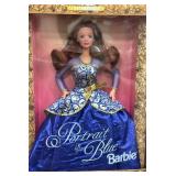 Portrait in Blue Barbie
