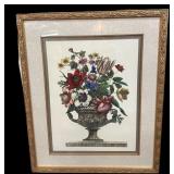 26 x 31 ï¿½ Gallery Framed Floral Picture