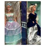 Winter Velvet & Tea Party Barbie Dolls