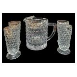Fostoria Pitcher & Glasses