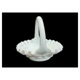 Westmoreland Milk Glass Basket