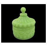 Jadeite Candy Dish wï¿½ Lid