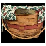 6 ï¿½ x 8 ï¿½ Double Lined Hand Woven Longaberger